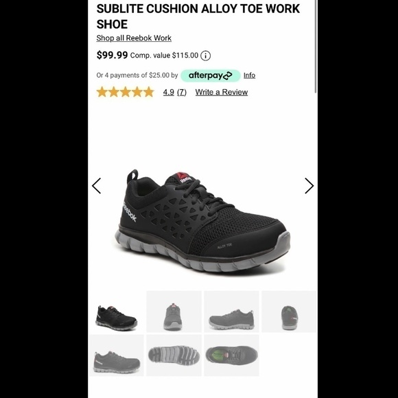 PUMA Safety Toe Athletic Shoe 8 Womens Work Shoes - Picture 4 of 4